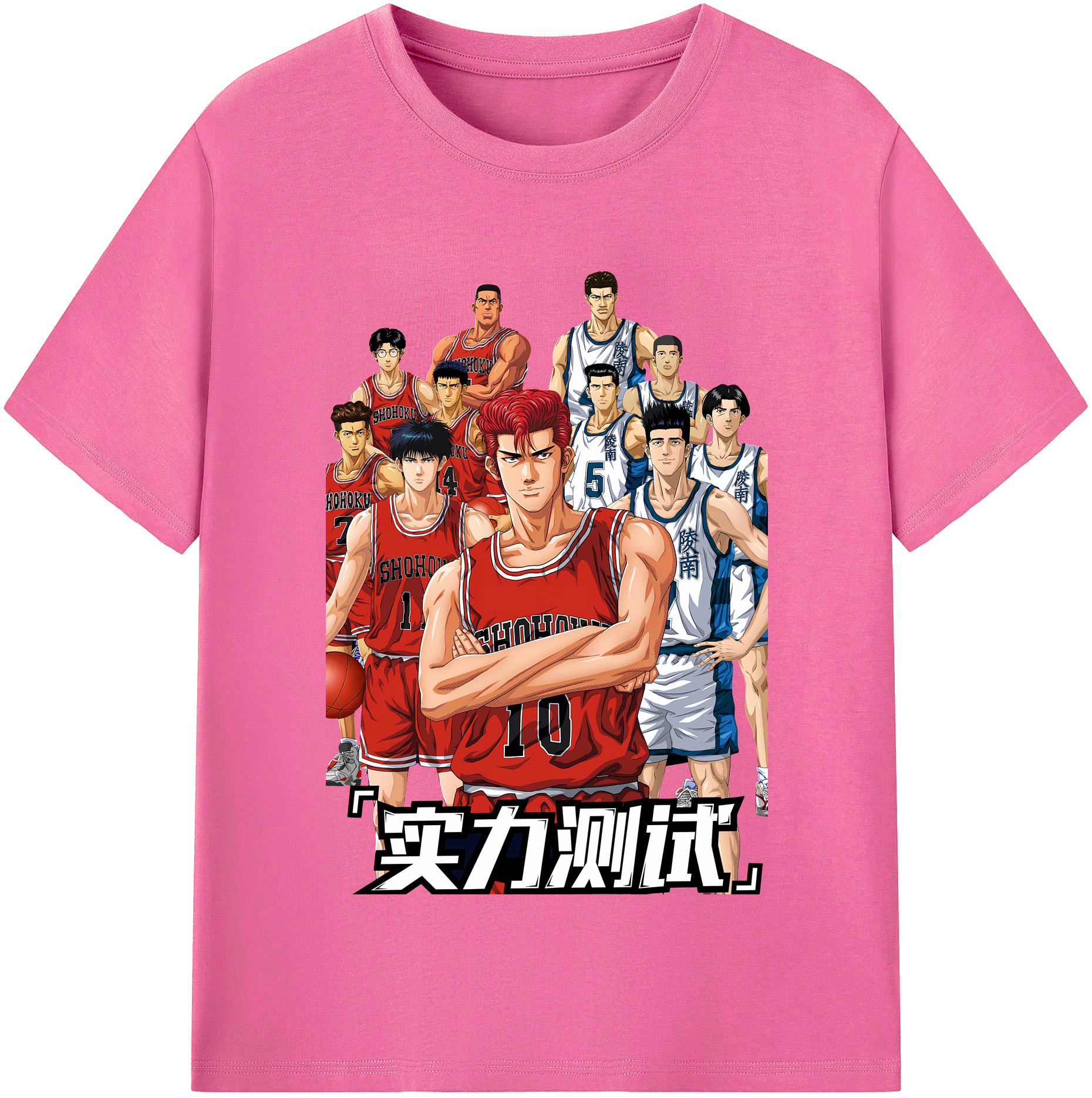 （画像用） SLAM DUNK／スラムダンク レディースカジュアルプリントTシャツ（綿100％）
